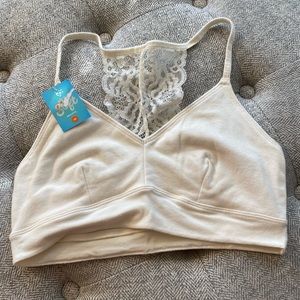 Justice lace bralette size 36 super soft